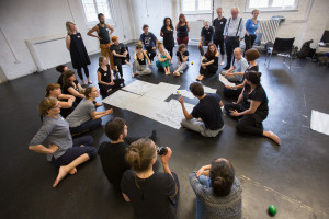 New Pathways Symposium 2016 Session: Devising and Catalyst Direction. Image: Katerina Kotti